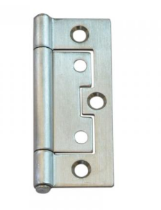 Lohala Hinge Stainless Steel 304 ,Fast Fix 75mm & 89mm ( Button Tip) - Satin