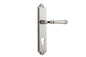 Iver Verona Door Lever Shouldered Latch Pair, Passage Kit, Privacy Kit , Entrance Kit with High Security Lock Polished Nickel