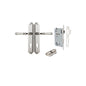 Iver Verona Door Lever Shouldered Latch Pair, Passage Kit, Privacy Kit , Entrance Kit with High Security Lock Polished Nickel
