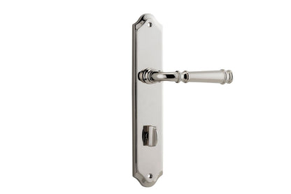 Iver Verona Door Lever Shouldered Latch Pair, Passage Kit, Privacy Kit , Entrance Kit with High Security Lock Polished Nickel