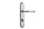 Iver Verona Door Lever Shouldered Latch Pair, Passage Kit, Privacy Kit , Entrance Kit with High Security Lock Polished Nickel