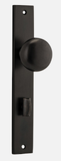 Iver Cambridge Door Knob 10822 Rectangular Backplate Signature Brass - Passage ,Privacy & Entrance