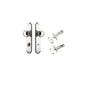 Iver Paddington  Door Knob Shouldered Latch Pair, Passage Kit, Privacy Kit , Entrance Kit with High Security Lock - Polished Nickel