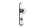 Iver Paddington  Door Knob Shouldered Latch Pair, Passage Kit, Privacy Kit , Entrance Kit with High Security Lock - Polished Nickel