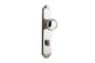 Iver Cambridge Door Knob Shouldered Latch Pair, Passage Kit, Privacy Kit , Entrance Kit with High Security Lock - Polished Nickel