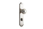 Iver Guildford Door Knob Shouldered Latch Pair, Passage Kit, Privacy Kit , Entrance Kit with High Security Lock -Polished Nickel
