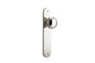 Iver Paddington  Door Knob Oval Latch Pair, Passage Kit, Privacy Kit , Entrance Kit with High Security Lock - Polished Nickel