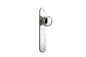 Iver Paddington  Door Knob Oval Latch Pair, Passage Kit, Privacy Kit , Entrance Kit with High Security Lock - Polished Nickel