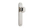 Iver Cambridge Door Knob Oval Concealed Fix Pair, Passage Kit, Privacy Kit , Entrance Kit with High Security Lock - Polished Nickel