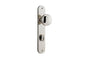 Iver Cambridge Door Knob Oval Concealed Fix Pair, Passage Kit, Privacy Kit , Entrance Kit with High Security Lock - Polished Nickel