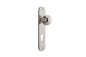 Iver Guildford Door Knob Oval Latch Pair, Passage Kit, Privacy Kit , Entrance Kit with High Security Lock -Polished Nickel