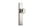 Iver Cambridge Door Knob Stepped Latch Pair, Passage Kit, Privacy Kit , Entrance Kit with High Security Lock - Polished Nickel