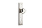 Iver Cambridge Door Knob Stepped Latch Pair, Passage Kit, Privacy Kit , Entrance Kit with High Security Lock - Polished Nickel