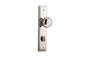 Iver Cambridge Door Knob Stepped Latch Pair, Passage Kit, Privacy Kit , Entrance Kit with High Security Lock - Polished Nickel