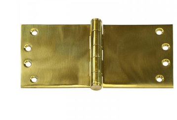Lohala Hinge Stainless Steel 304 ,Wide Throw 100mm x 125mm x 3.5mm ,100mm x 150mm x 3.5mm & 100mm x 200mm x 3.5mm Button Tip SS/ Ti Gold PVD FP