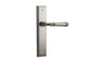 Iver Verona Door Lever Stepped Latch Pair, Passage Kit, Privacy Kit , Entrance Kit with High Security Lock- Satin Nickel