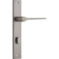 Iver Como  Door Lever Rectangular Latch Pair, Passage Kit, Privacy Kit , Entrance Kit with High Security Lock -Satin Nickel