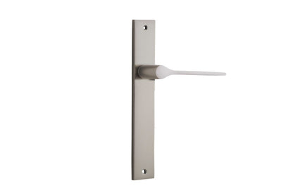 Iver Como  Door Lever Rectangular Latch Pair, Passage Kit, Privacy Kit , Entrance Kit with High Security Lock -Signature Brass
