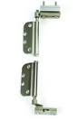 HENDERSON SECUREFOLD 100KG R-LOCK PIVOT SET MORTICE RADIUS BLACK & CHROME
