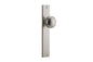 Iver Paddington  Door Knob Rectangular Latch Pair, Passage Kit, Privacy Kit , Entrance Kit with High Security Lock - Satin Nickel