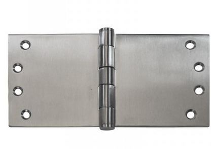 Lohala Hinge Stainless Steel 304 ,Wide Throw 100mm x 125mm x 3.5mm ,100mm x 150mm x 3.5mm ,100mm x 175mm x 3.5mm & 100mm x 200mm x 3.5mm Fixed Pin Button Tip Satin