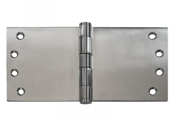 Lohala Hinge Stainless Steel 304 ,Wide Throw 100mm x 125mm x 3.5mm ,100mm x 150mm x 3.5mm ,100mm x 175mm x 3.5mm & 100mm x 200mm x 3.5mm Fixed Pin Button Tip Satin