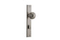 Iver Guildford Door Knob Rectangular Latch Pair, Passage Kit, Privacy Kit , Entrance Kit with High Security Lock - Satin Nickel