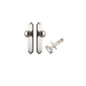 Iver Paddington  Door Knob Shouldered Latch Pair, Passage Kit, Privacy Kit , Entrance Kit with High Security Lock - Satin Nickel