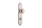 Iver Cambridge Door Knob Shouldered Latch Pair, Passage Kit, Privacy Kit , Entrance Kit with High Security Lock -Satin Nickel
