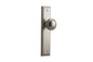 Iver Paddington  Door Knob Stepped Latch Pair, Passage Kit, Privacy Kit , Entrance Kit with High Security Lock - Satin Nickel