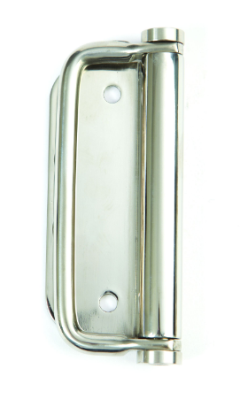 HENDERSON SECUREFOLD HDL RADIUS MORTICE CHROME & GOLD