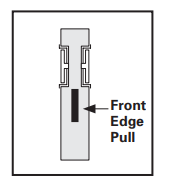 Cavity Slider For Doors Cavilock CL100 Flushturn Both Sides & Turn One Side RC Left Handle Exit Free -Satin Chrome & Polished Brass