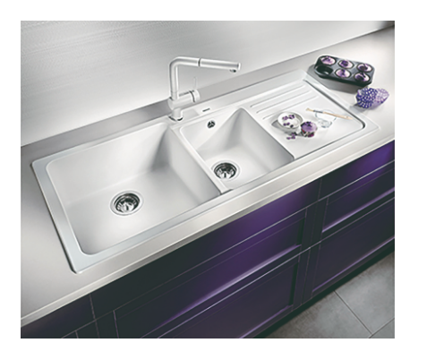 Blanco Germany Naya 8 S Sink, Blanco Silgranit Range - Anthracite