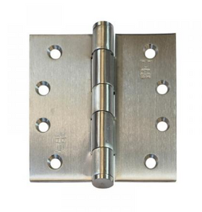 Lohala Hinge Stainless Steel 316 ,100mm x 100mm x 2.5mm ,100mm x 75mm x 2.5mm ,75mm x 63mm x 2.0mm & 75mm x 50mm x 1.5mm  Fixed Button Pin Satin