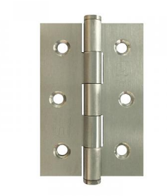 Lohala Hinge Stainless Steel 316 ,100mm x 100mm x 2.5mm ,100mm x 75mm x 2.5mm ,75mm x 63mm x 2.0mm & 75mm x 50mm x 1.5mm  Fixed Button Pin Satin