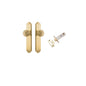 Iver Guildford Door Knob Shouldered Latch Pair, Passage Kit, Privacy Kit , Entrance Kit with High Security Lock -Brushed Brass