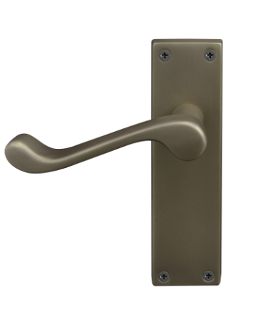 Windsor Premium NZ Victorian Square Longplate Lever Latch Price Per Pair - Available in 11 Colours