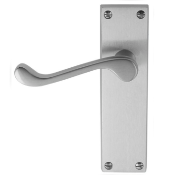Windsor Premium NZ Victorian Square Longplate Lever Latch Price Per Pair - Available in 11 Colours