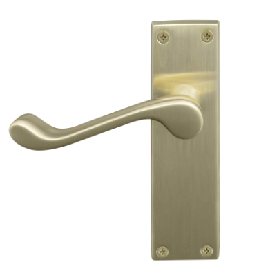 Windsor Premium NZ Victorian Square Longplate Lever Latch Price Per Pair - Available in 11 Colours
