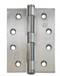 Lohala Hinge Stainless Steel 316 Heavy Duty 100mm x 75mm x 3.0mm ,8mm Pin 3.5mm Clearance Fixed Button Pin Polished & Satin