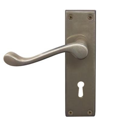 Windsor Premium NZ Victorian Square Longplate Lever Lock  Price Per Pair - Available in 11 Colours
