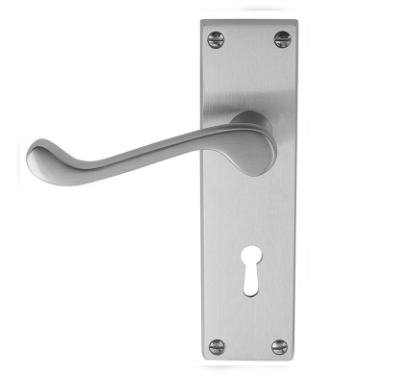 Windsor Premium NZ Victorian Square Longplate Lever Lock  Price Per Pair - Available in 11 Colours