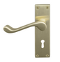 Windsor Premium NZ Victorian Square Longplate Lever Lock  Price Per Pair - Available in 11 Colours