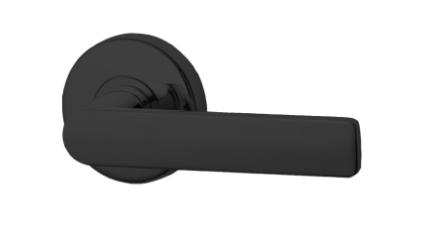 ASSA ABLOY VELOCITY 63MM ROSE ROSE L3 ELEMENT PASSAGE ,PRIVACY & DUMMY HALF SET MATT BLACK