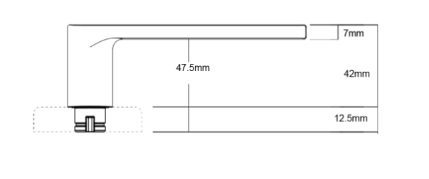 ASSA ABLOY VELOCITY 63MM ROSE ROSE L3 ELEMENT PASSAGE ,PRIVACY & DUMMY HALF SET MATT BLACK
