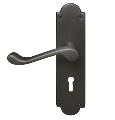 Windsor Premium NZ Victorian Longplate Lever Lock  Price Per Pair - Available in 11 Colours