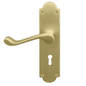 Windsor Premium NZ Victorian Longplate Lever Lock  Price Per Pair - Available in 11 Colours