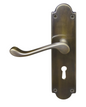 Windsor Premium NZ Victorian Longplate Lever Lock  Price Per Pair - Available in 11 Colours