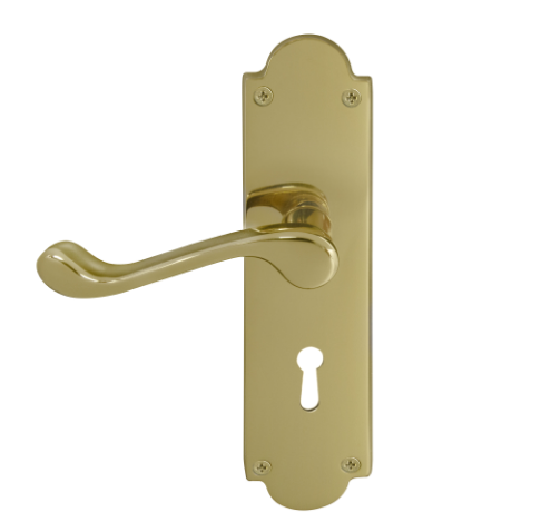 Windsor Premium NZ Victorian Longplate Lever Lock  Price Per Pair - Available in 11 Colours