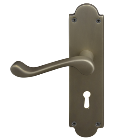 Windsor Premium NZ Victorian Longplate Lever Lock  Price Per Pair - Available in 11 Colours